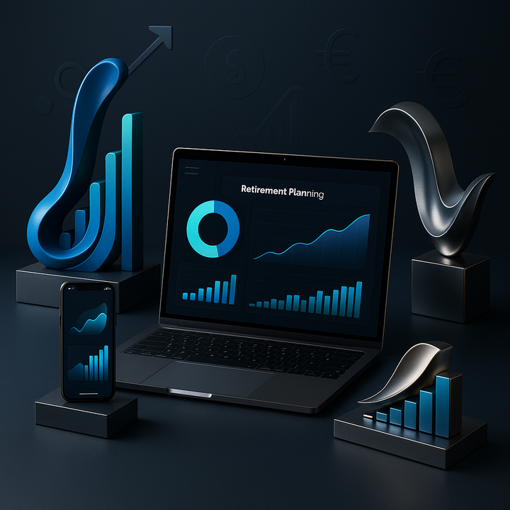 digital tools for retirement planning and projection strategies for investors